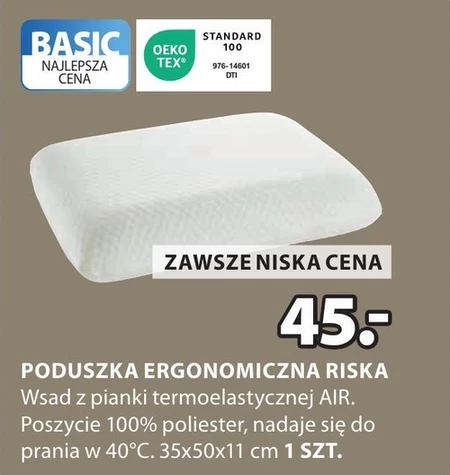 Poduszka ergonomiczna TEX