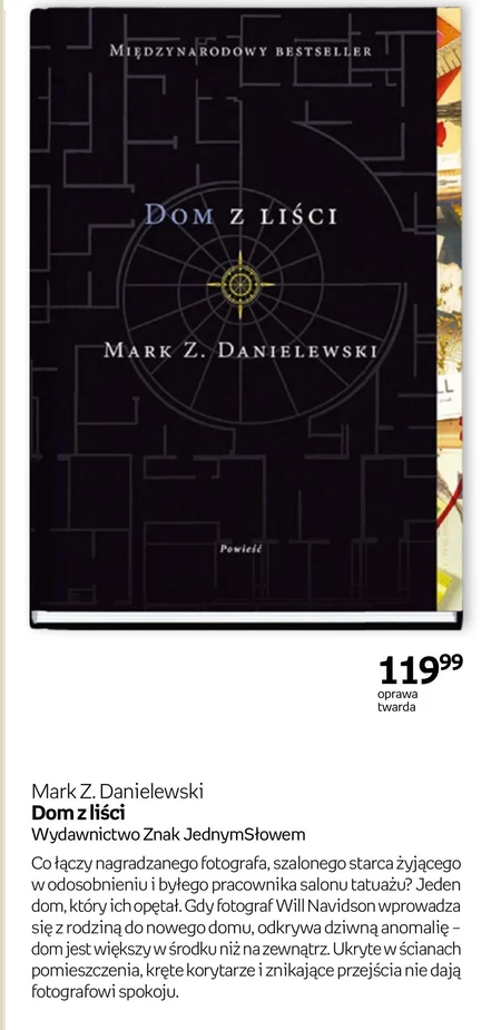 Dom z liści Mark Z. Danielewski