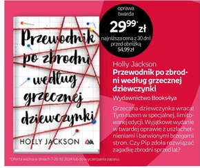 Przewodnik po zbrodni według grzecznej dziewczynki Holly Jackson niska cena