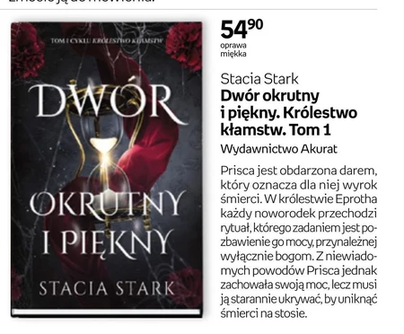 Dwór okrutny i piękny. Królestwo kłamstw. Tom 1 Stacia Stark