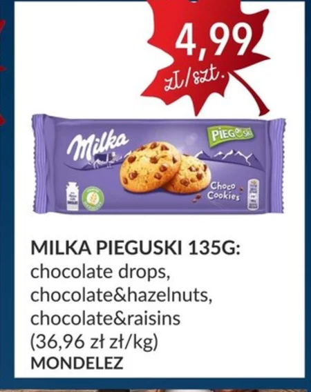 Ciastka Milka