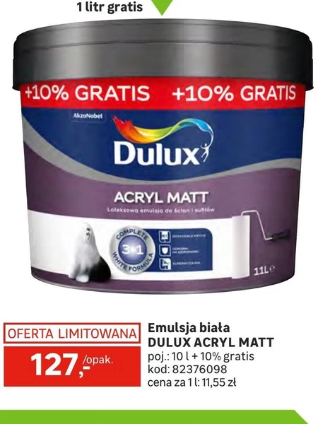 Біла емульсія Dulux