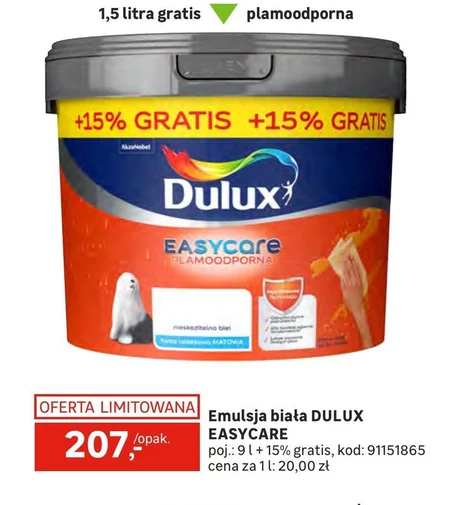 Біла емульсія Dulux