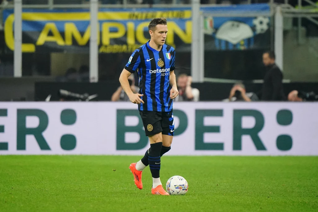 Piotr Zieliński w barwach Interu Mediolan