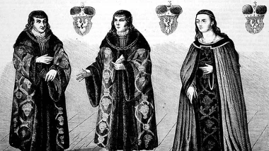 Ostatni książęta mazowieccy Janusz (1503-1526), Stanisław (1500-1524), Anna (1498-1557)