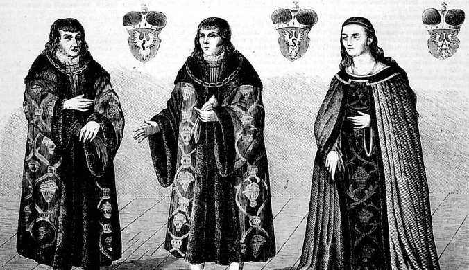 Ostatni książęta mazowieccy Janusz (1503-1526), Stanisław (1500-1524), Anna (1498-1557)