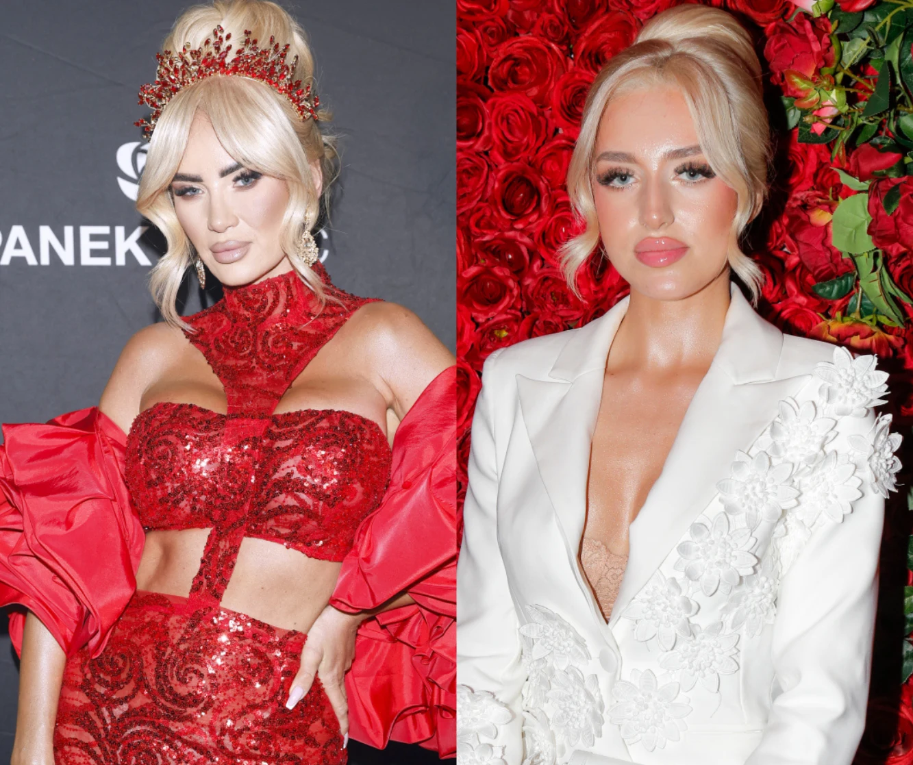 Izabela Macudzińska i Caroline Derpieński