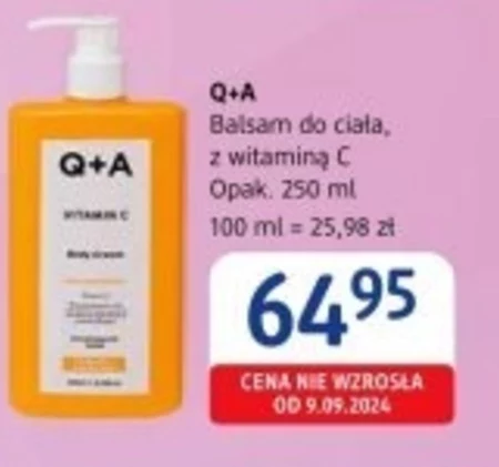 Balsam do ciała Q + a