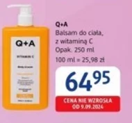 Balsam do ciała Q + a