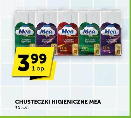 Chusteczki higieniczne Mea