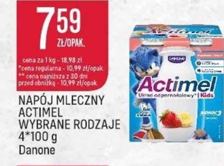 Napój mleczny Actimel