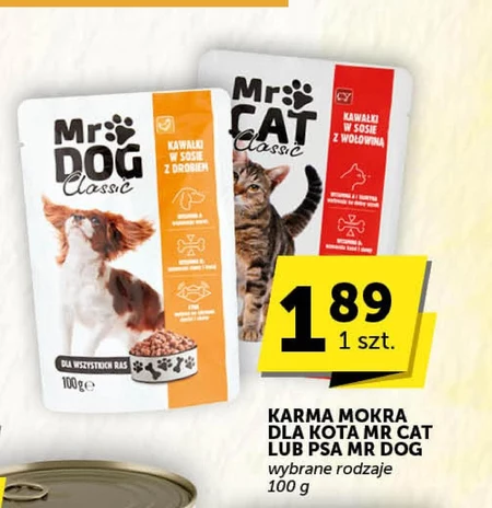 Mokra karma dla kota Mr Cat