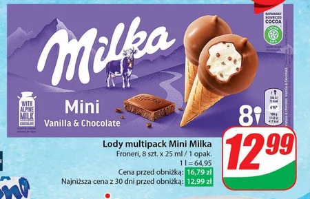 Lody Milka