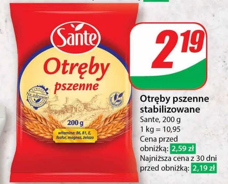 Otręby pszenne Sante