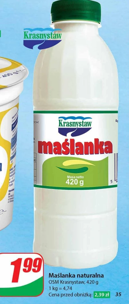 Krasnystaw Maślanka 420 g