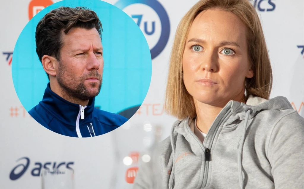 Wim Fissette i Daria Abramowicz