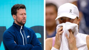 Wim Fissette i Iga Świątek