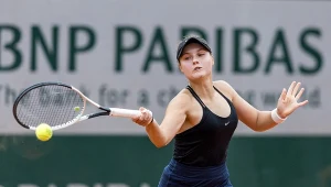Monika Stankiewicz rywalizuje w turnieju ITF W35 w Faro