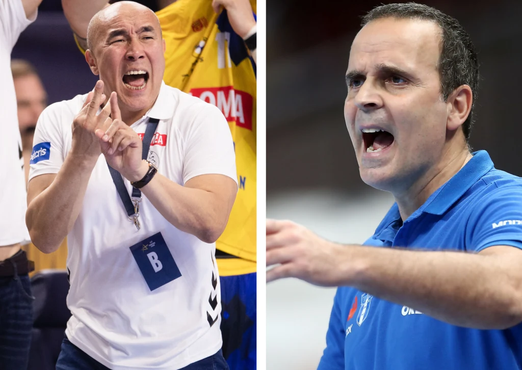 Tałant Dujszebajew i Xavi Sabate