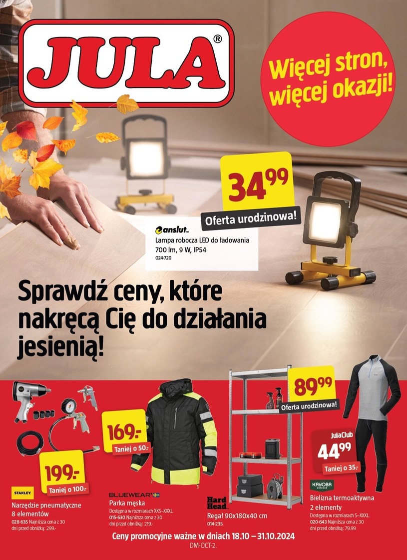 Gazetka: Więcej stron, więcej okazji! - Jula - strona 1