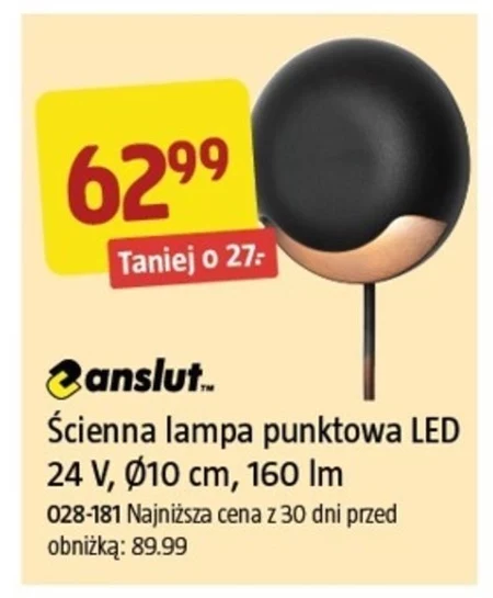 Lampa punktowa Anslut