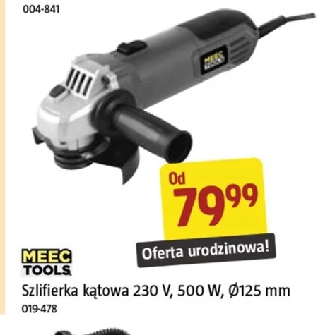 Szlifierka kątowa Meec Tools