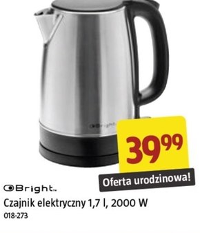 Czajnik elektryczny Bright niska cena