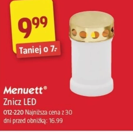 Znicz led Menuett