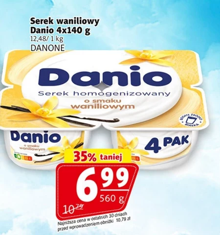 Serek homogenizowany Danio