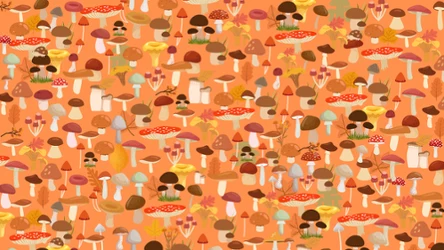 Zagadka na spostrzegawczość. Dasz radę odnaleźć wszystkie jeże ukryte wśród grzybów?