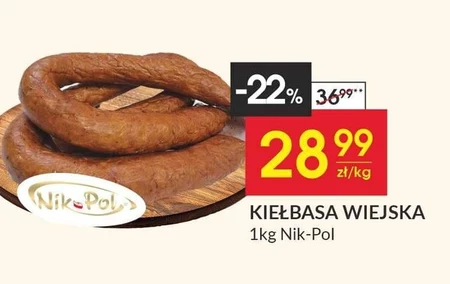 Kiełbasa wiejska NIKPOL