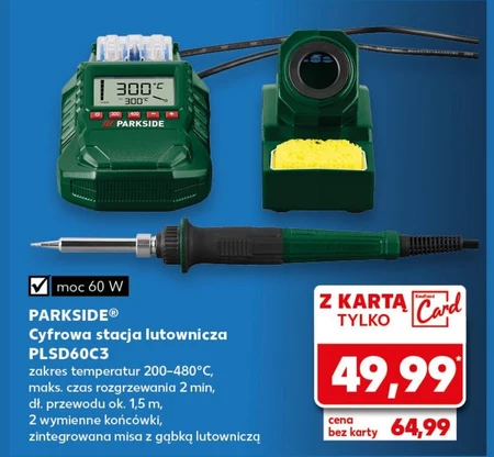 Cyfrowa stacja lutownicza Parkside