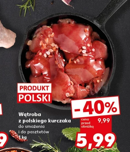 Wątroba z kurczaka Polski