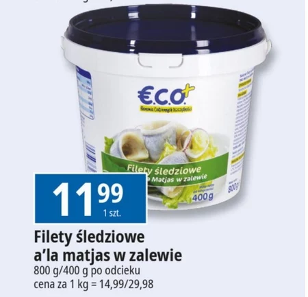 Filety śledziowe ECO