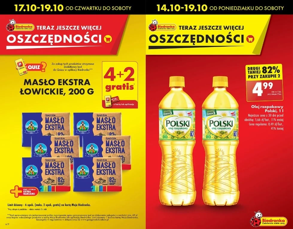 Nowe promocje w Biedronce!