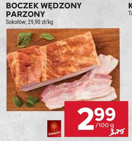 Boczek wędzony Sokołów