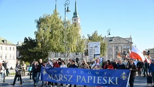 Warszawa. Narodowy Marsz Papieski. 40. rocznica śmierci ks. Jerzego Popiełuszki