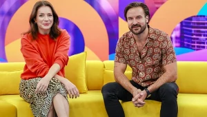 Anna Dereszowska i Piotr Stramowski odwiedzili "halo tu polsat"