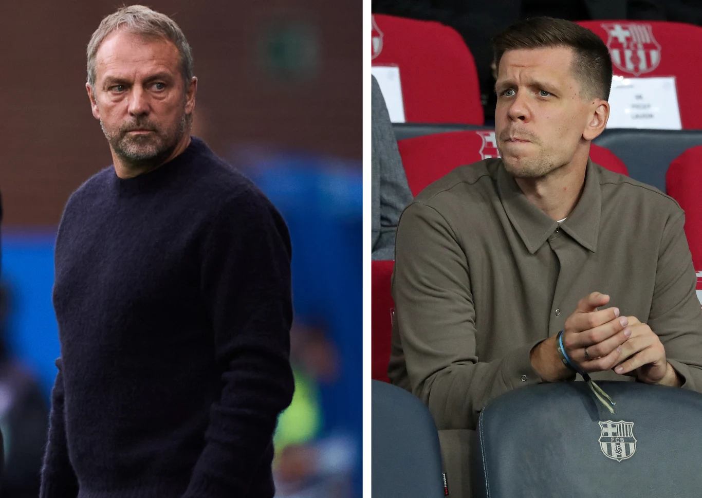 Hansi Flick nie chce na razie stawiać na Wojciecha Szczęsnego