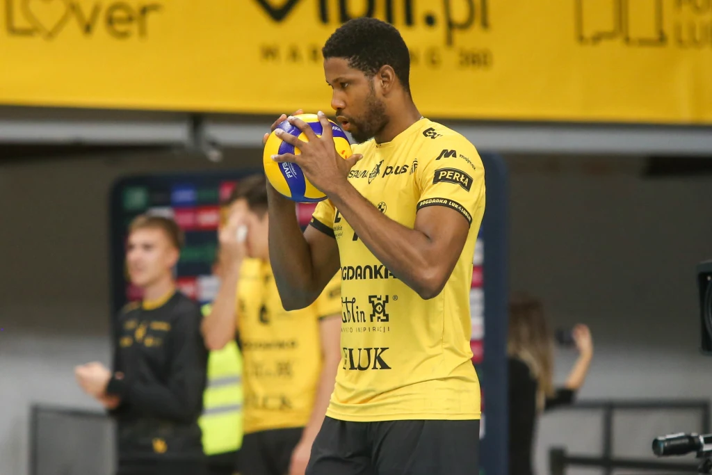 Wilfredo Leon w barwach Bogdanki LUK Lublin Wilfredo Leon w barwach Bogdanki LUK Lublin