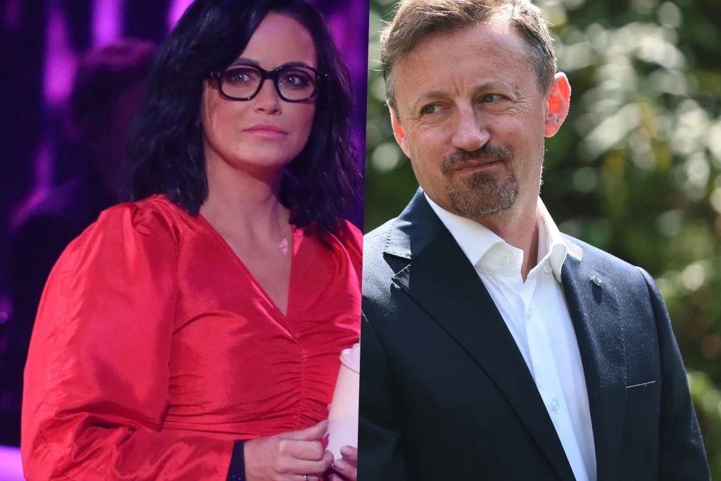 Iza Małysz i Adam Małysz 