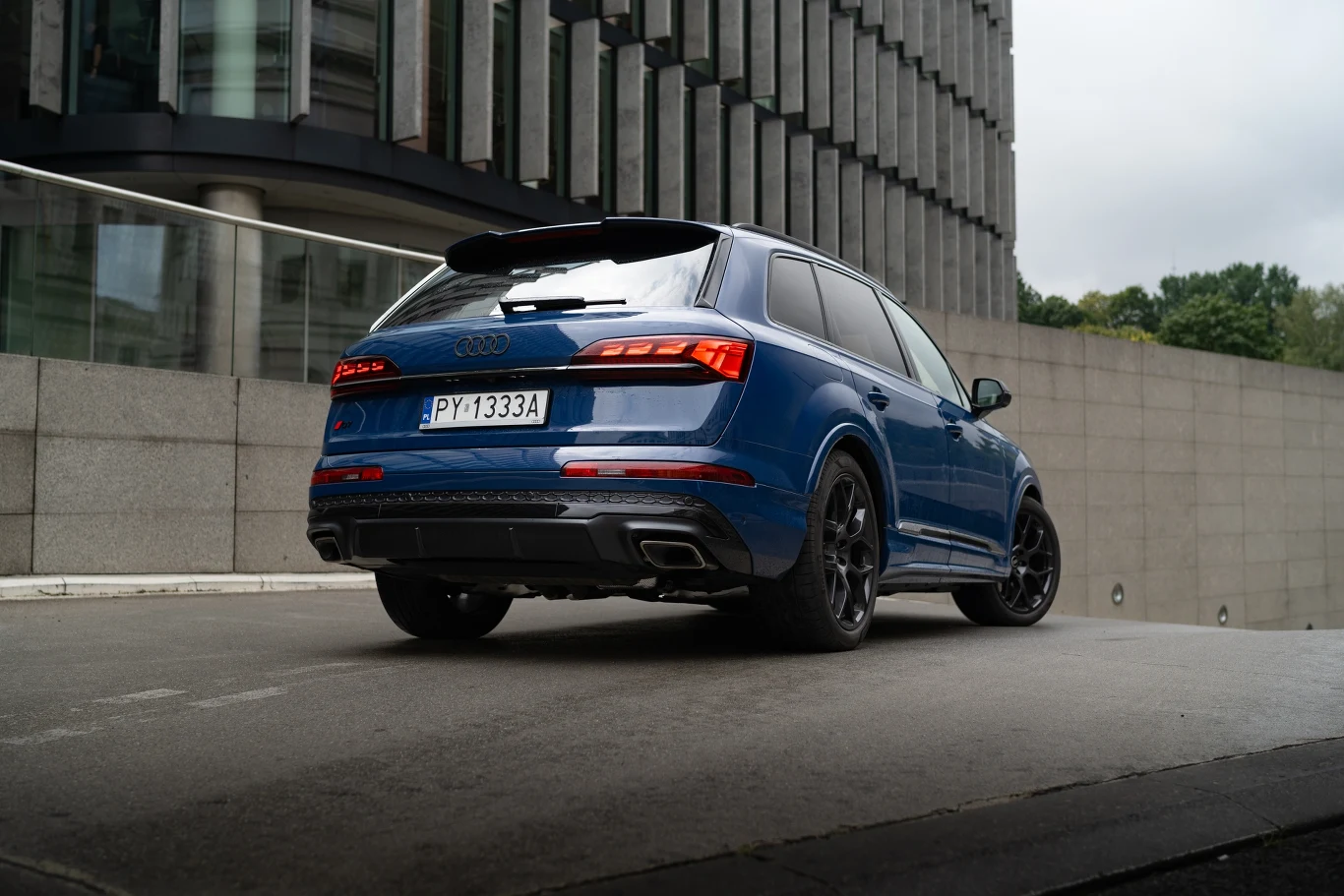 Audi Q7 po liftingu z tyłu zmieniło się raczej symbolicznie