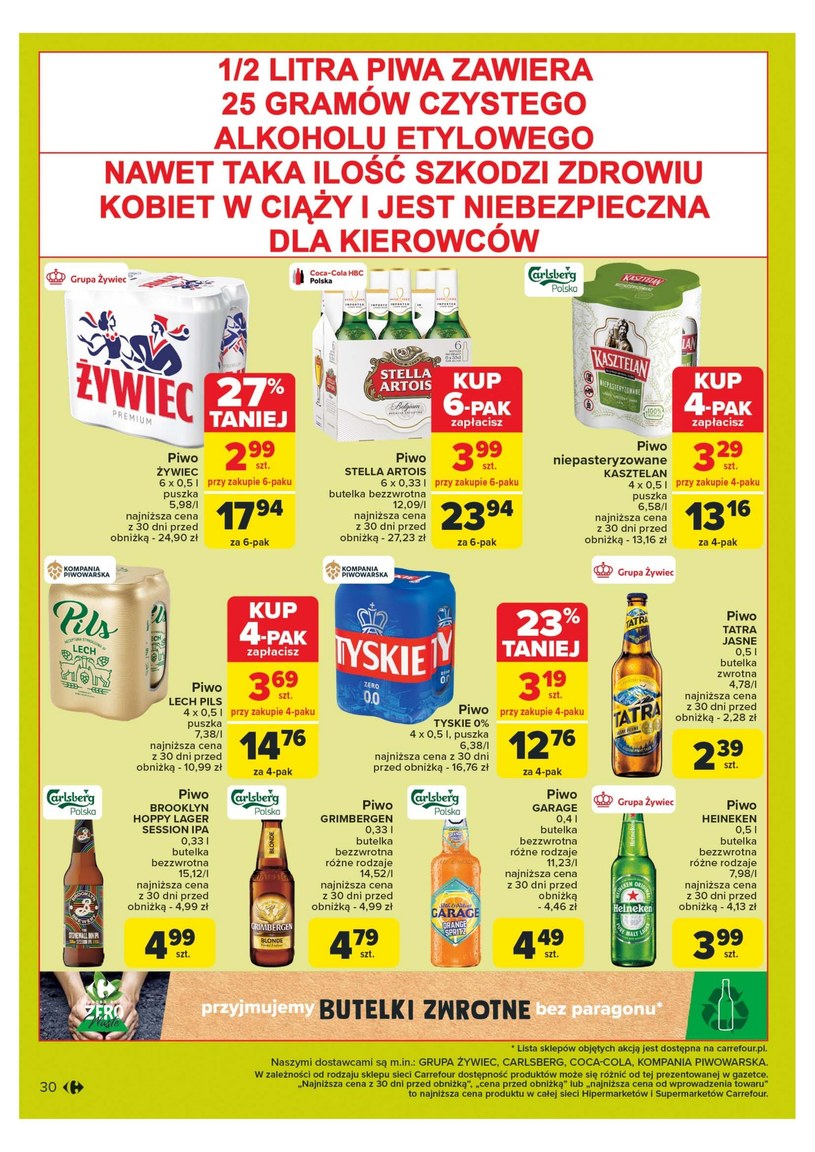 Gazetka: Tańsze wyjście na zakupy - Carrefour - strona 30