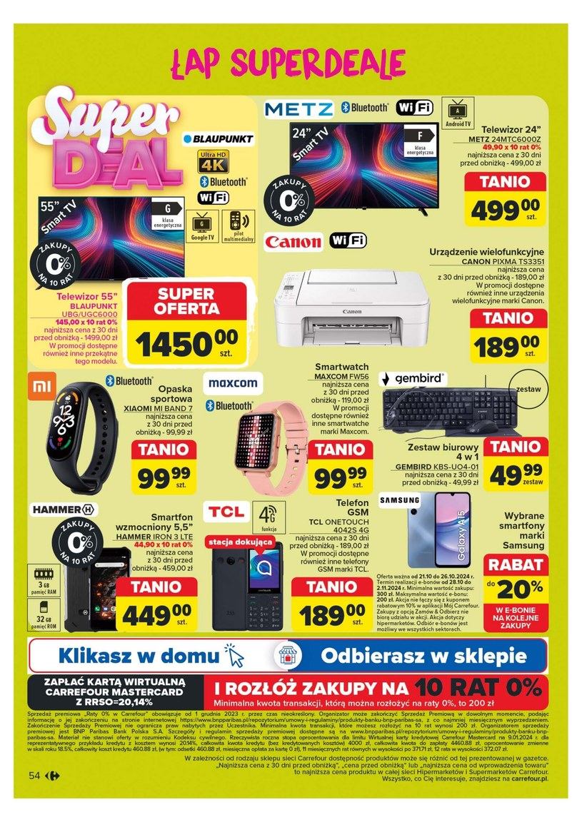 Gazetka: Tańsze wyjście na zakupy - Carrefour - strona 54