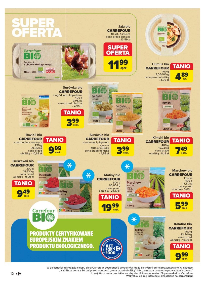 Gazetka: Rozsmakuj się z Act For Food - Carrefour - strona 12