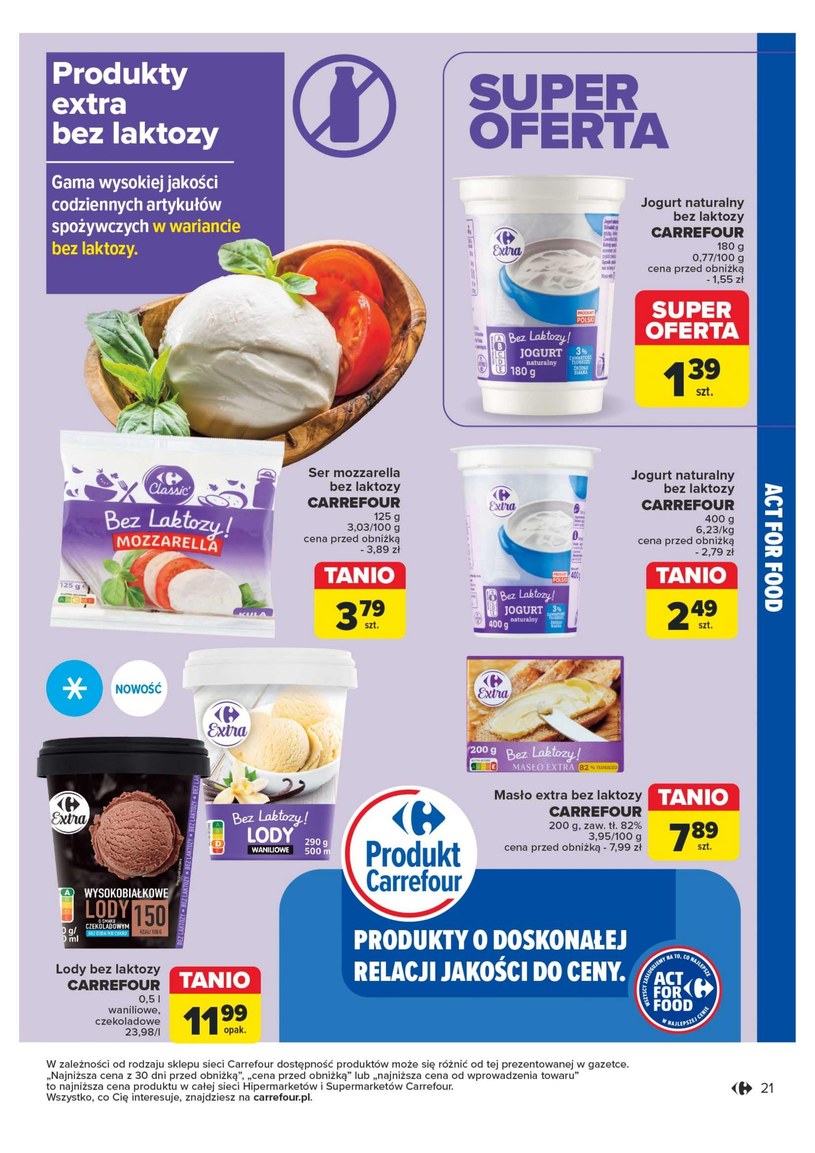 Gazetka: Rozsmakuj się z Act For Food - Carrefour - strona 21