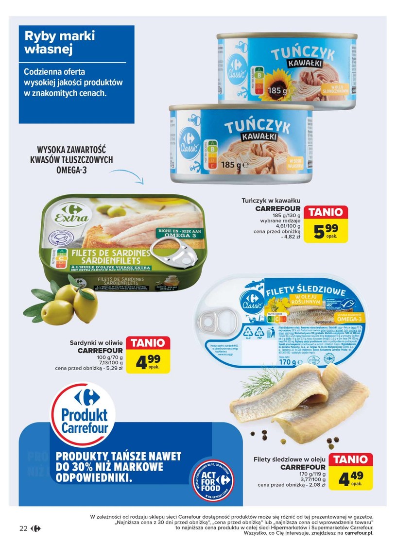 Gazetka: Rozsmakuj się z Act For Food - Carrefour - strona 22