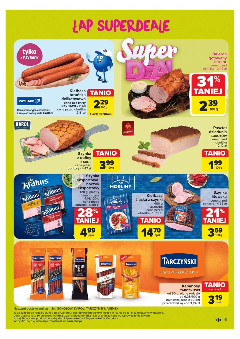 Gazetka: Carrefour Market - tańsze wyjście na zakupy! - strona 11