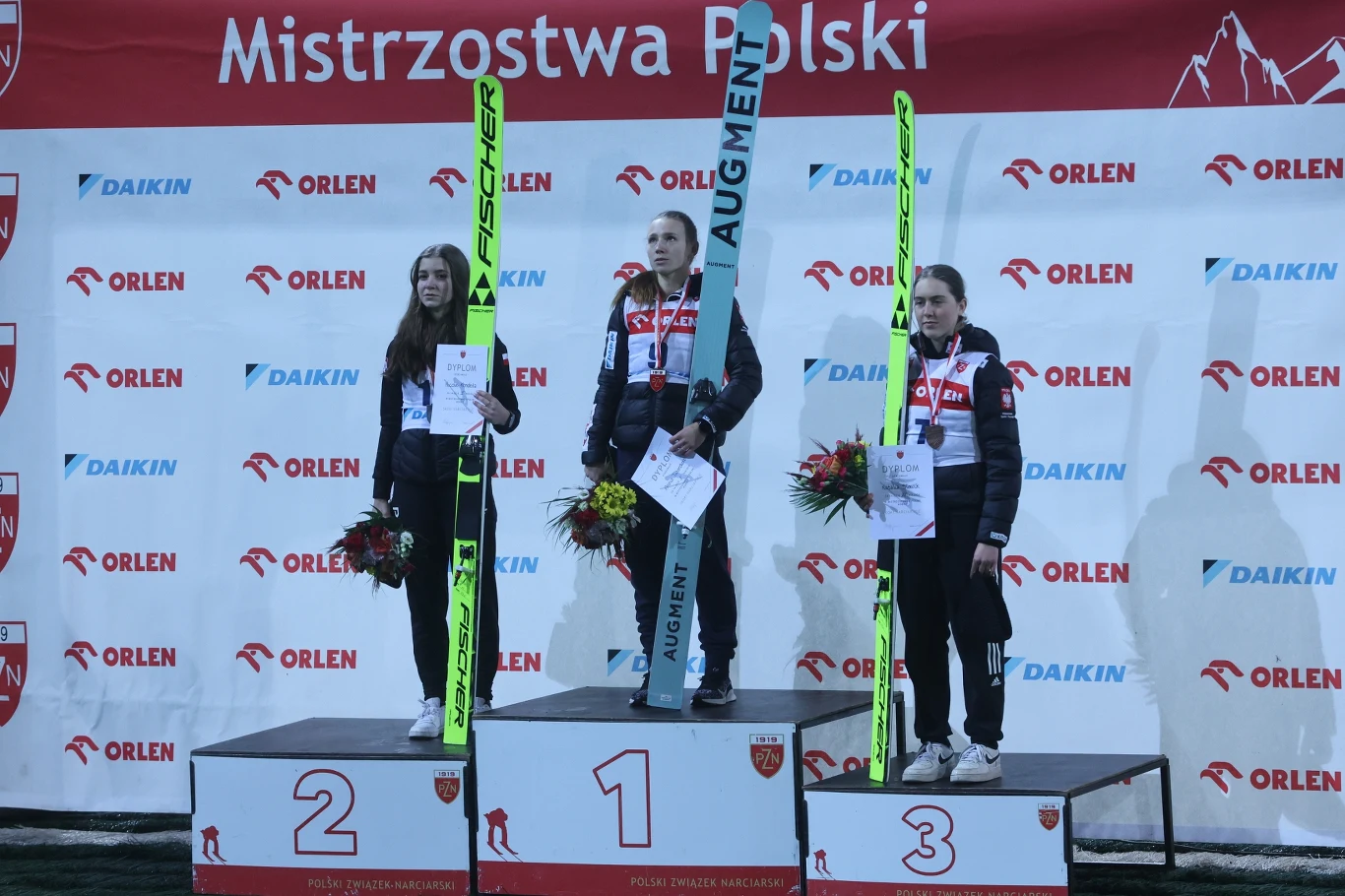 Od lewej: Nicole Konderla, Anna Twardosz oraz Natalia Słowik