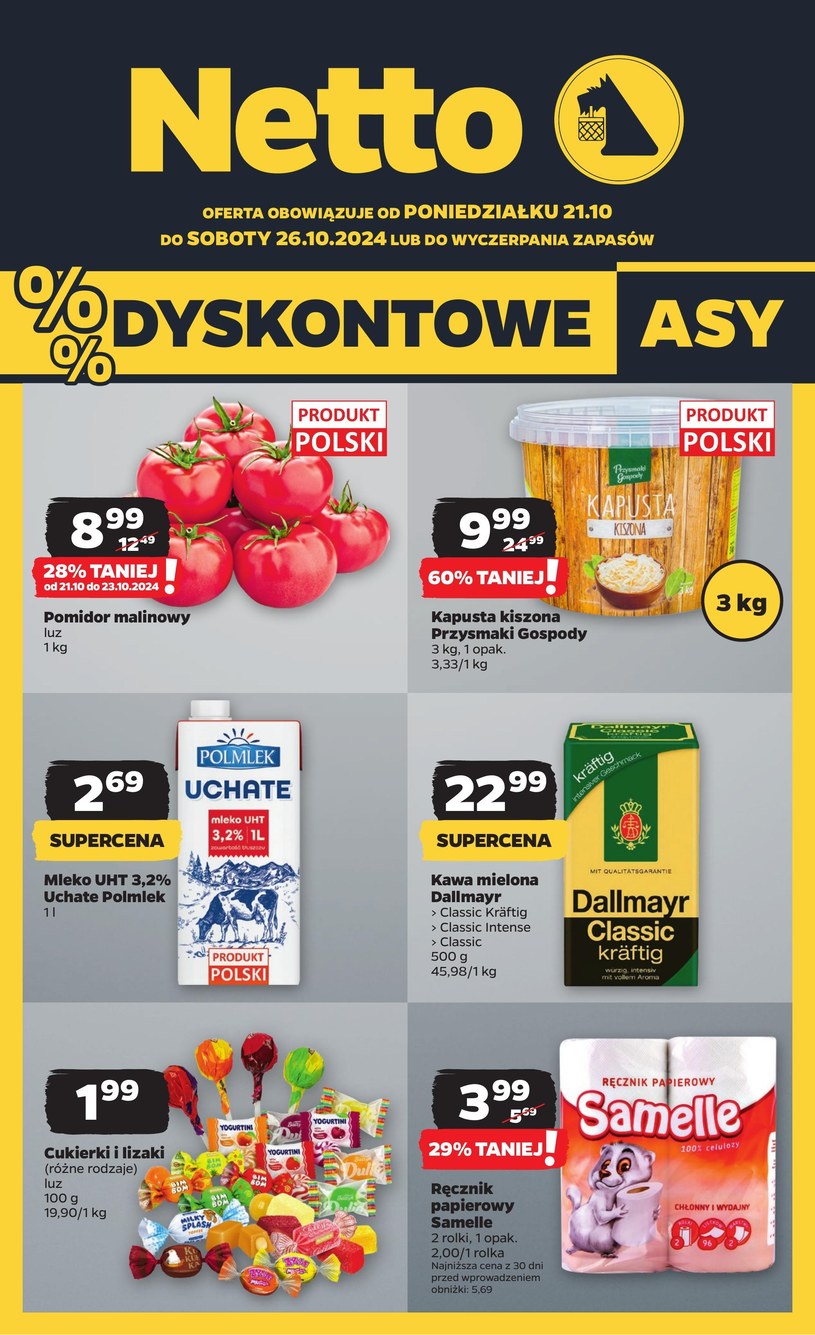 Gazetka promocyjna Netto - ważna od 21. 10. 2024 do 26. 10. 2024